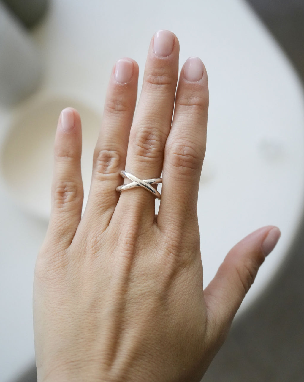 Anillo Crossed 2.0