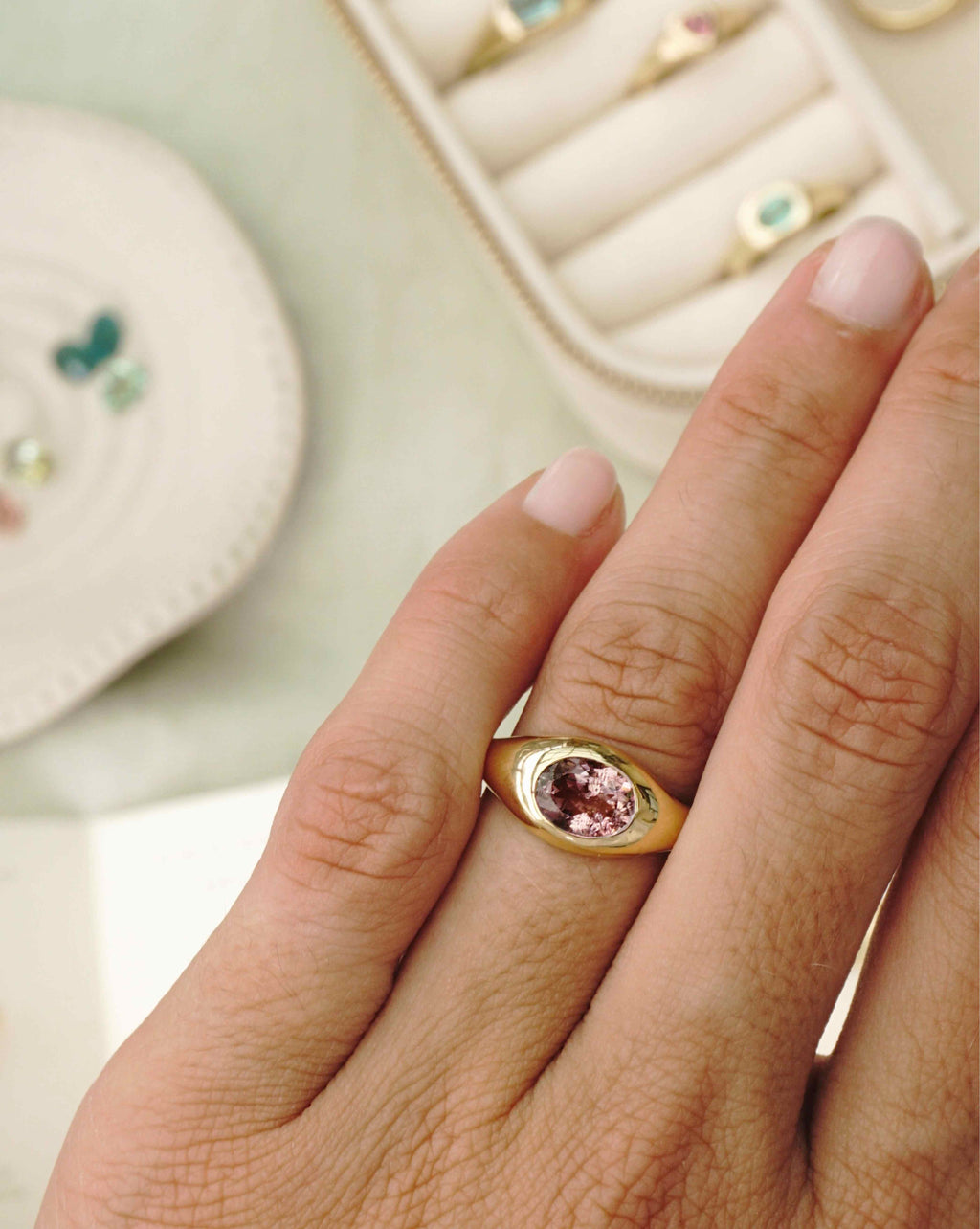 Anillo Candy Turmalina 19 - 18kt