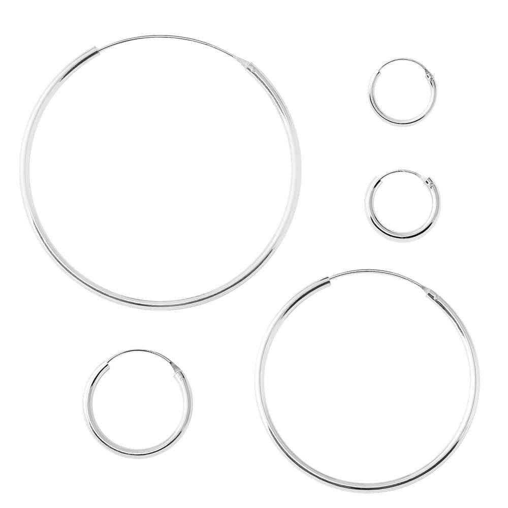 Pendientes Aros Plata