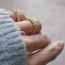 Cargar imagen en el visor de la galería, Anillo Antiestrés (Oro 18k)