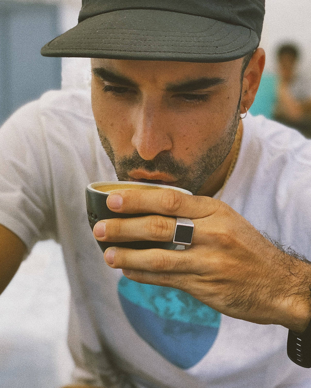 Anillo Capri Pizarra