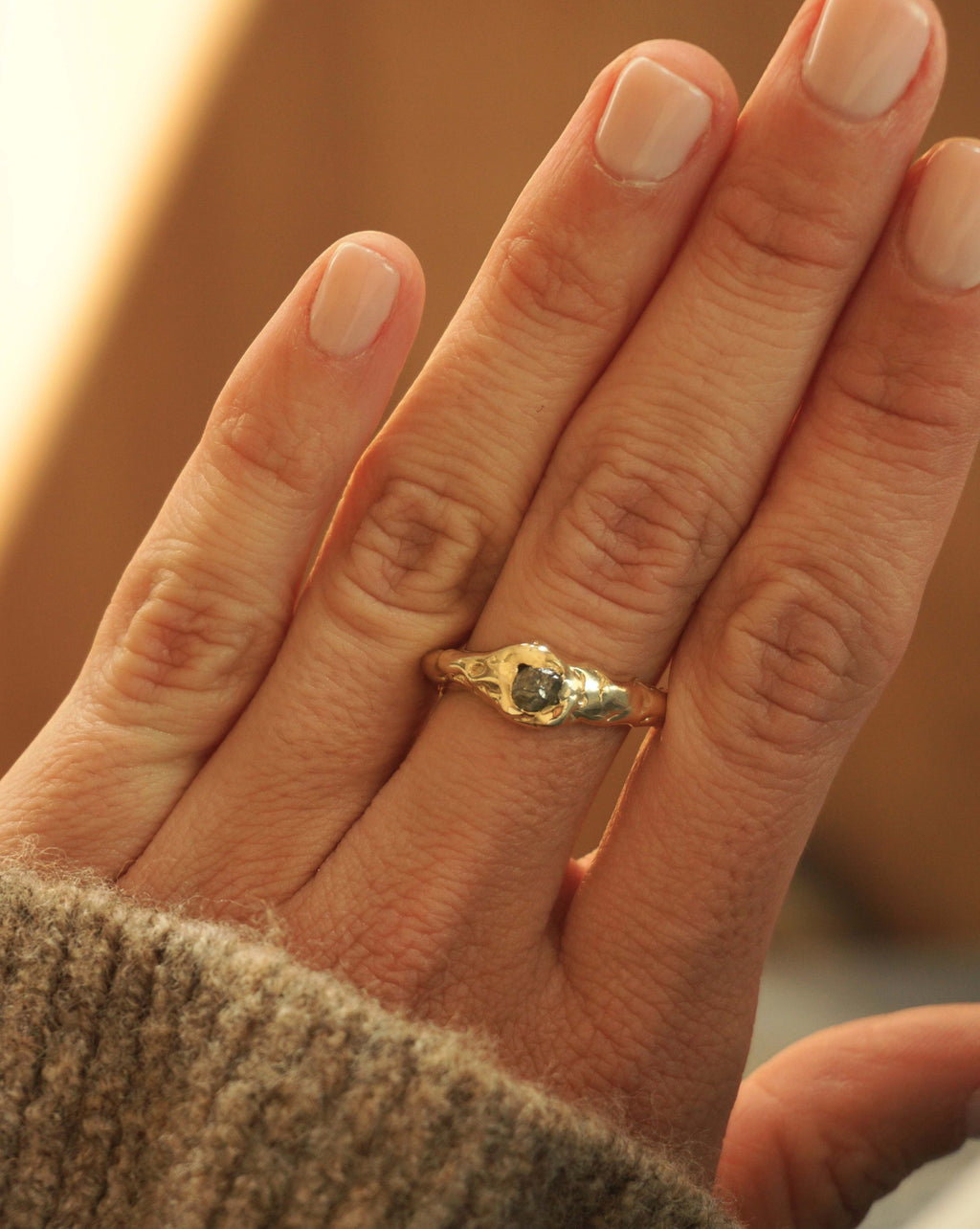 Anillo Candy Diamante Bruto 24