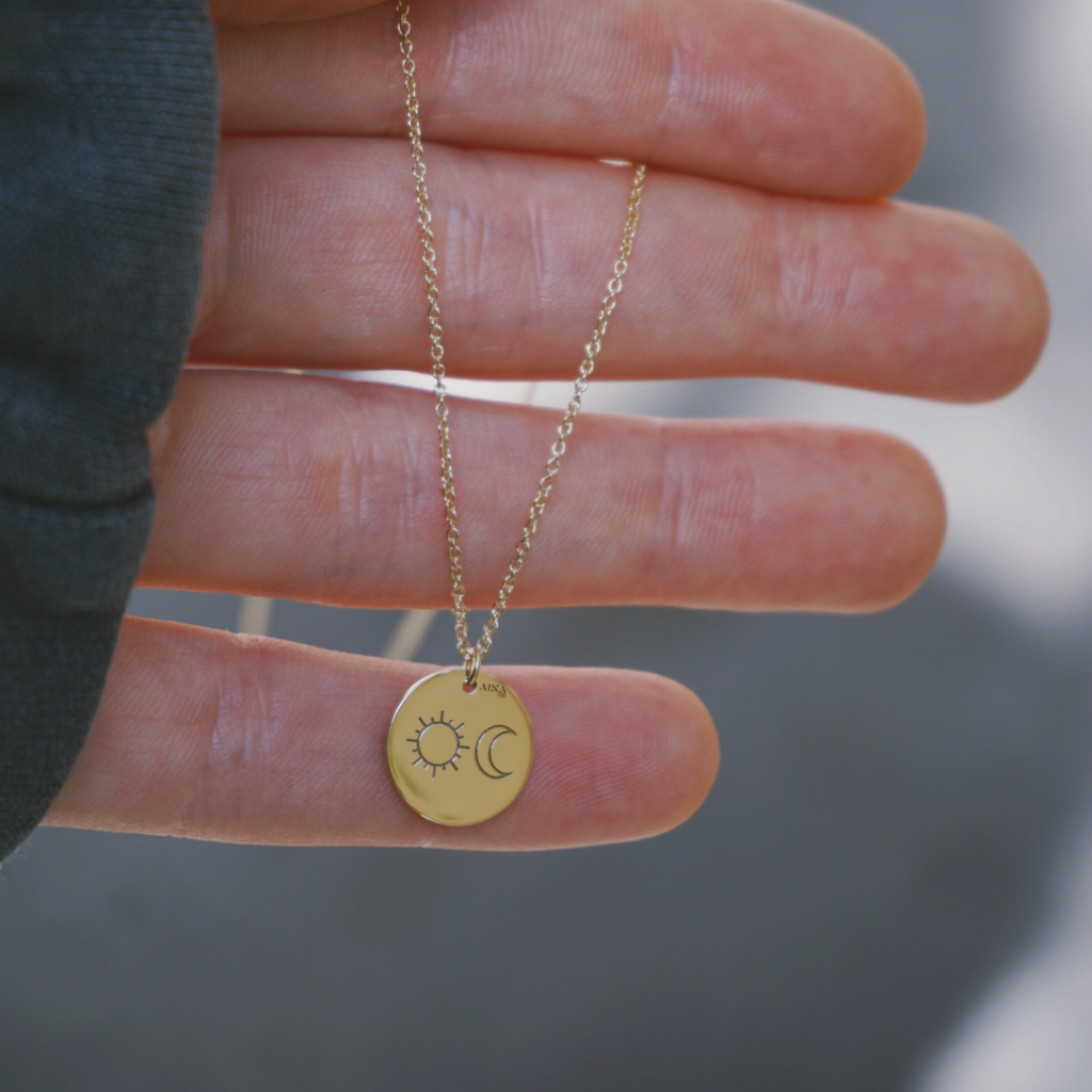 Ita Special Drawing Chain Necklace 18kt Gold