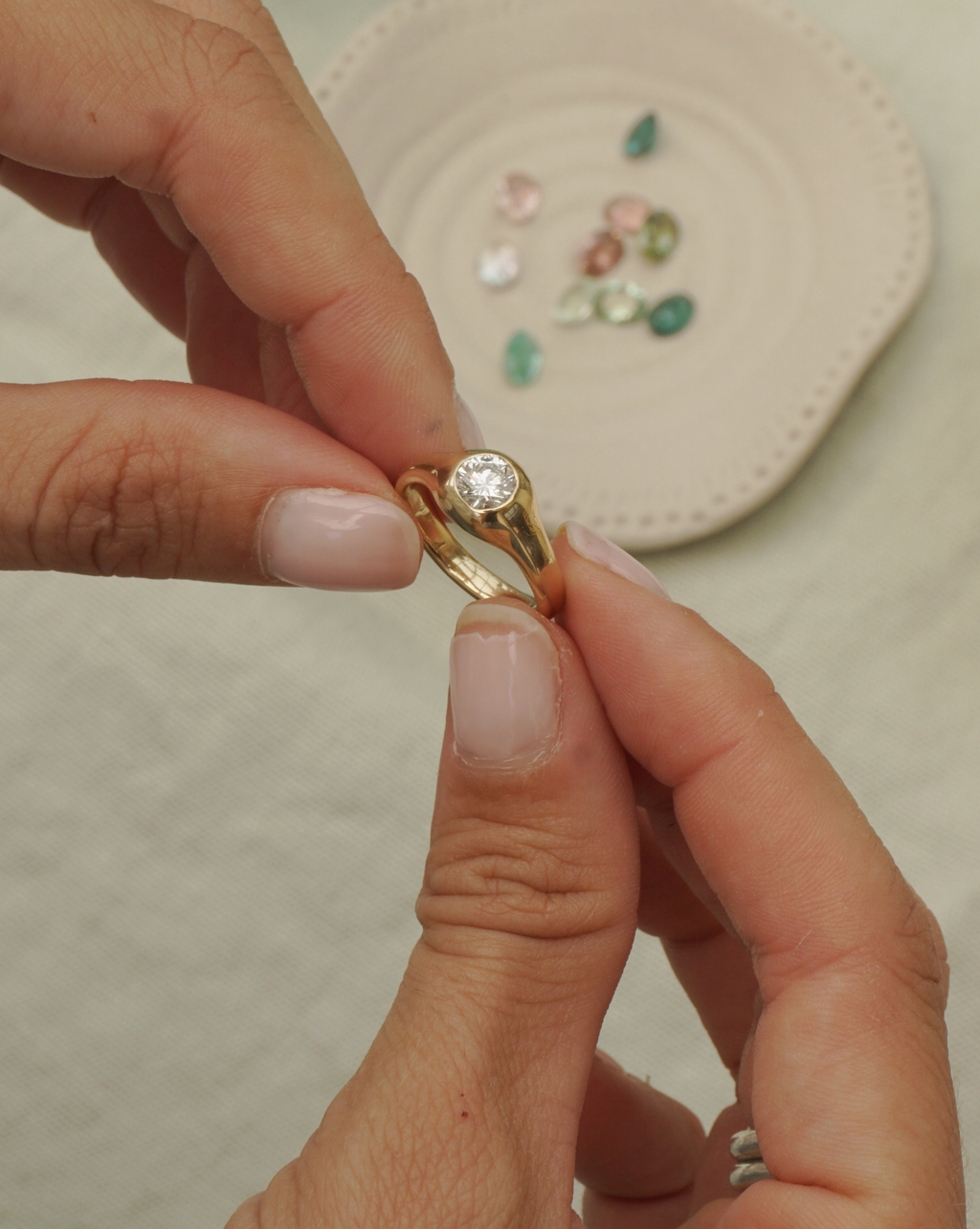 Anillo Candy Diamante 16