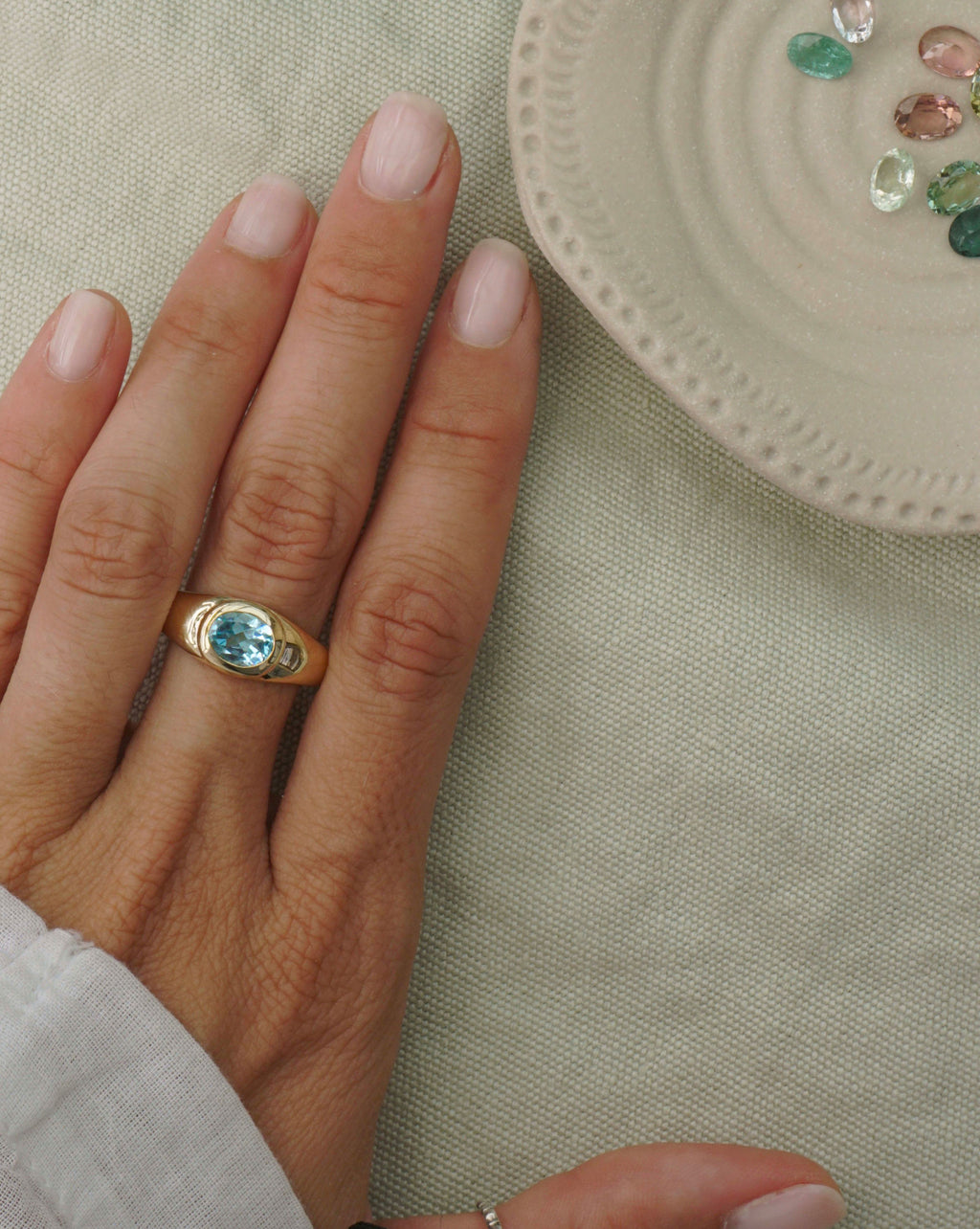 Anillo Candy Topacio 13