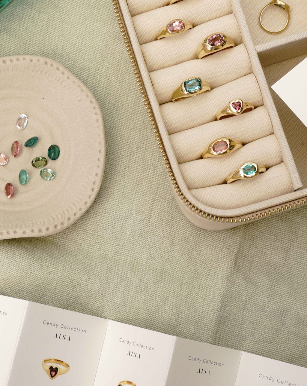 Anillo Candy Turmalina 19 - 18kt
