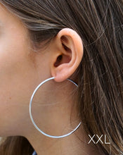 Cargar imagen en el visor de la galería, Pendientes Aros Plata