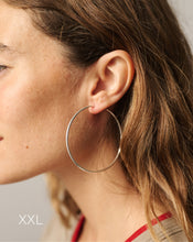 Cargar imagen en el visor de la galería, Pendientes Aros Plata