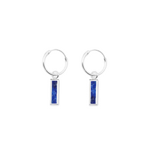 Télécharger l&#39;image dans la visionneuse de galerie, Boucles d&#39;oreilles Lapis Lazuli de Manille