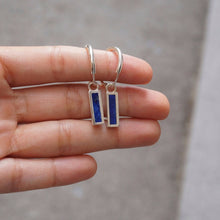 Télécharger l&#39;image dans la visionneuse de galerie, Boucles d&#39;oreilles Lapis Lazuli de Manille