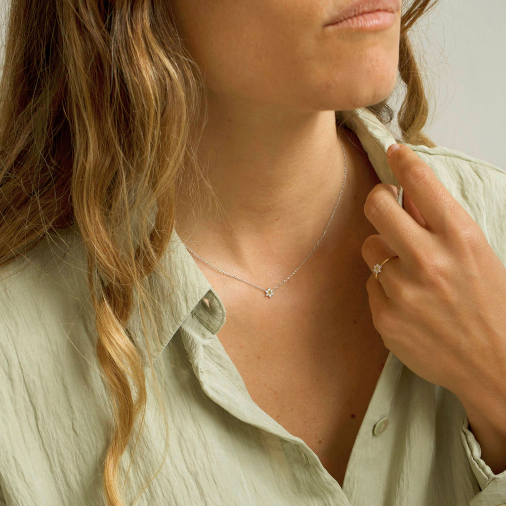 Collier chiné
