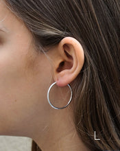 Cargar imagen en el visor de la galería, Pendientes Aros Plata