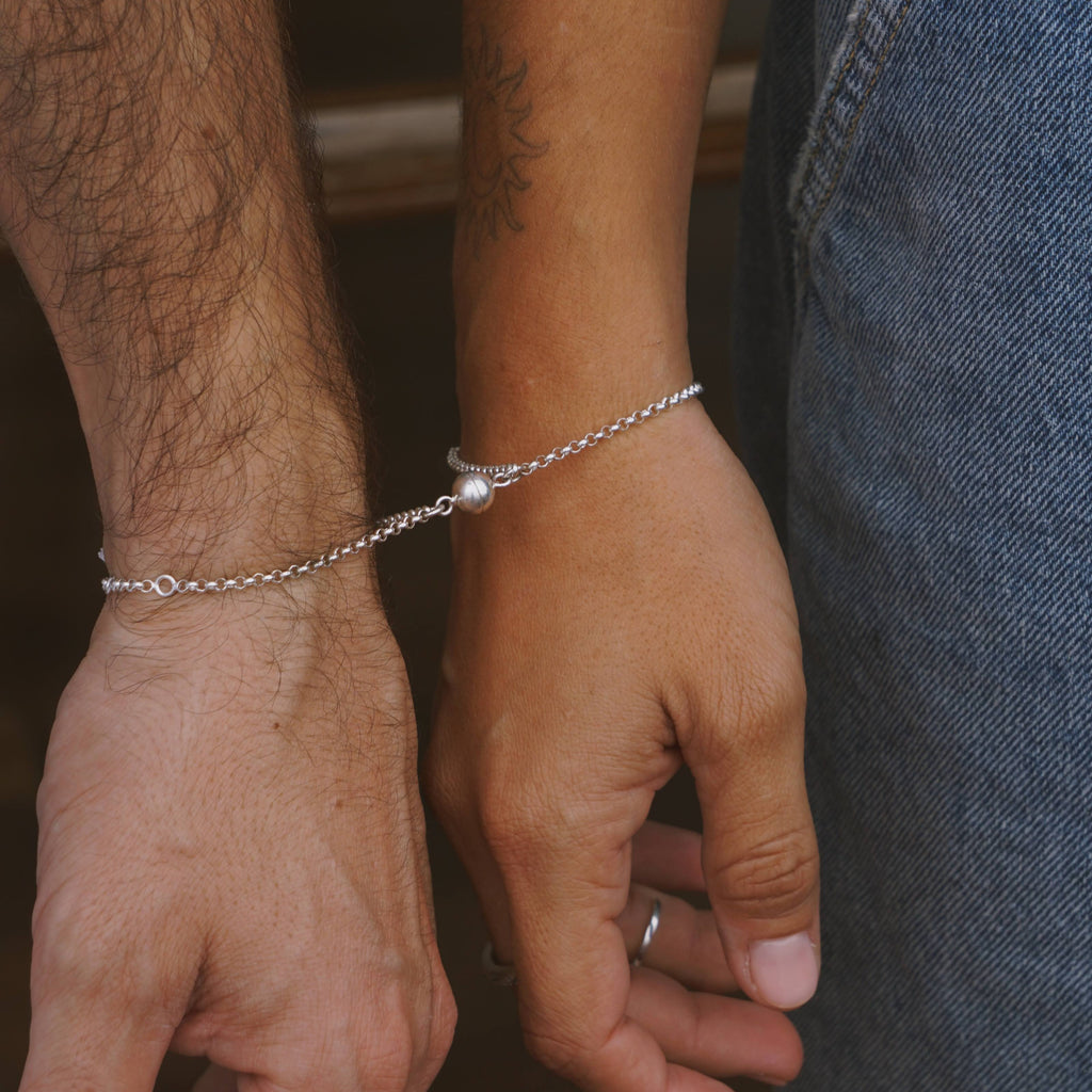 Pôles opposés (Collier ou Bracelet)