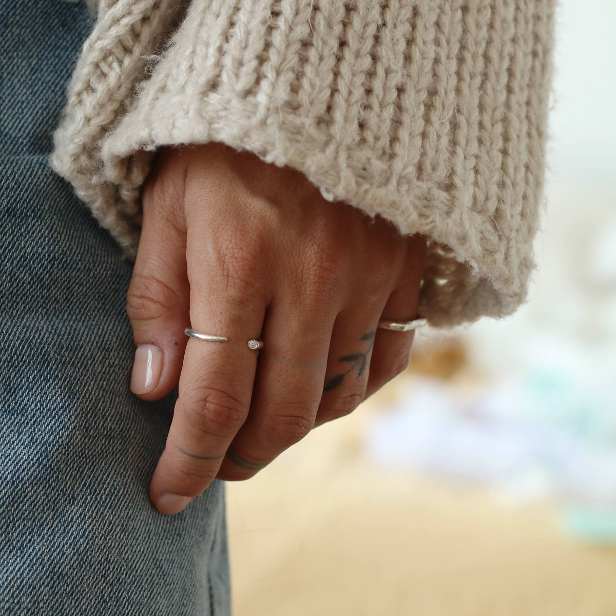 Diamond Dil Ring – Aina Barcelona