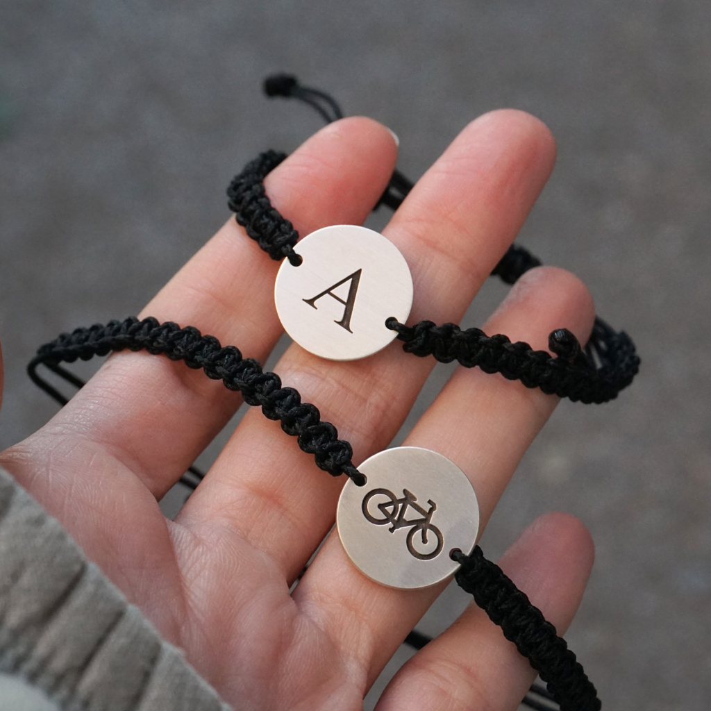 Bracelets with initials on best sale them