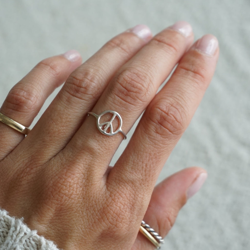 Bague paix taille 16