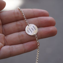 Télécharger l&#39;image dans la visionneuse de galerie, Bracelet chaîne en argent Ita