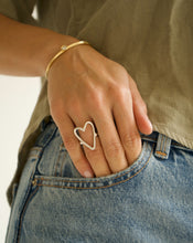 Cargar imagen en el visor de la galería, Anillo Corazón 2.0