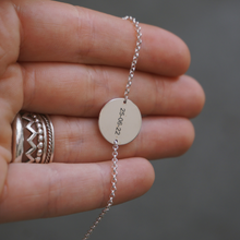 Télécharger l&#39;image dans la visionneuse de galerie, Bracelet chaîne en argent Ita