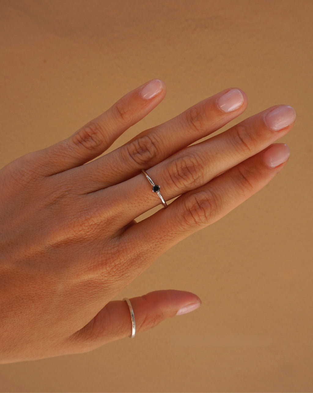 Sunshine Black Diamond Ring