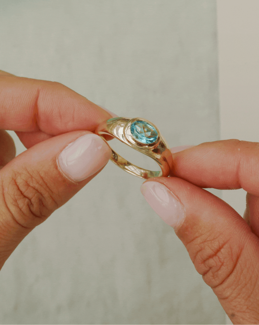 Anillo Candy Topacio 13