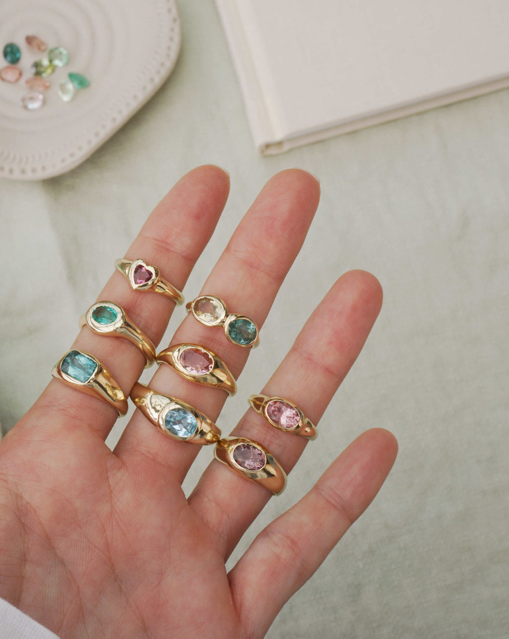 Anillo Candy Turmalina 19 - 18kt