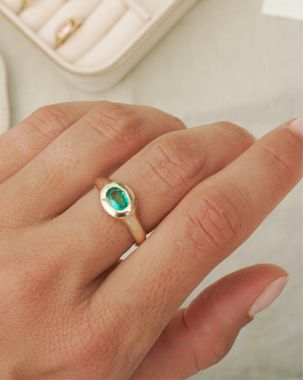 Anillo Candy Esmeralda 15
