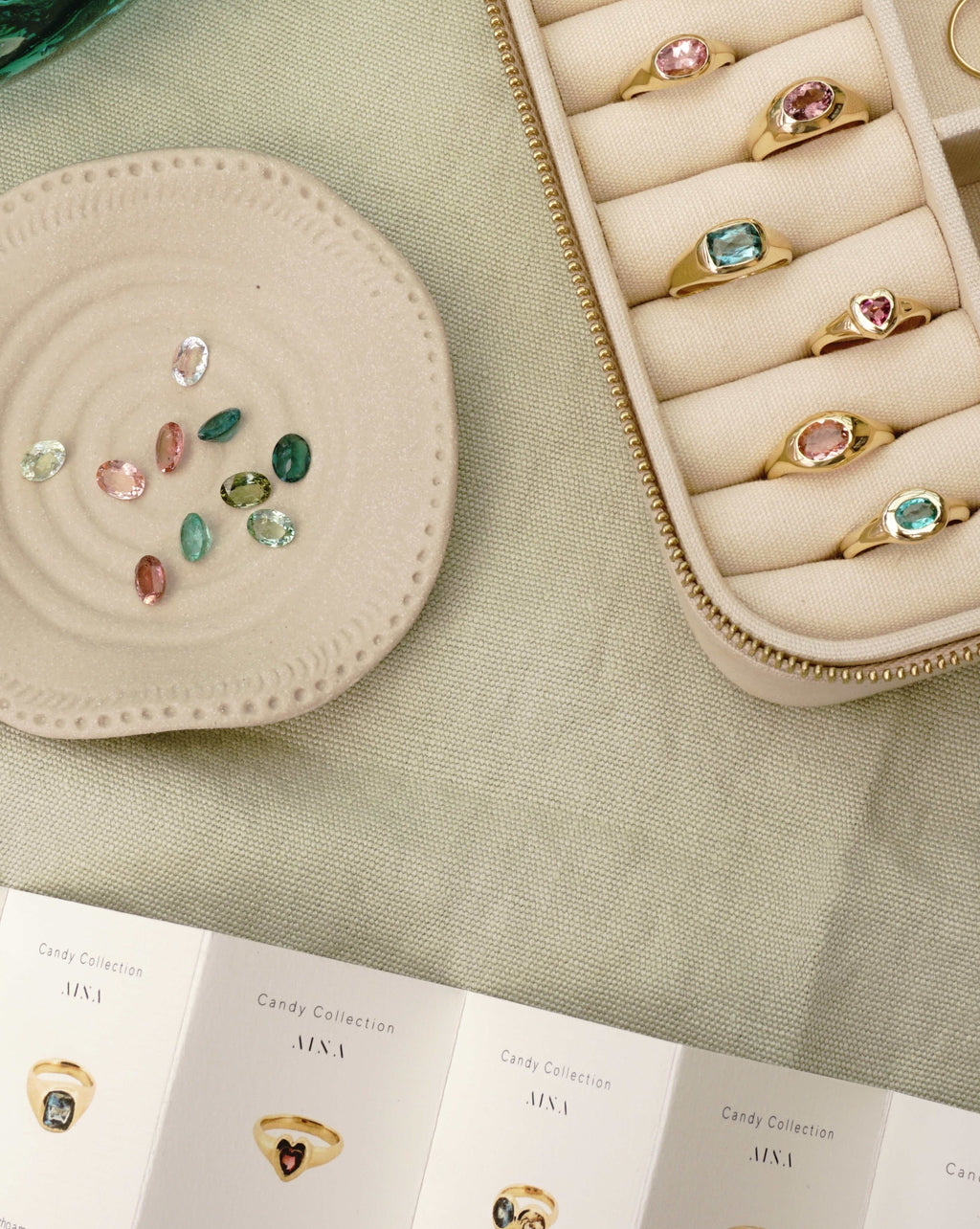 Anillo Candy Turmalina 12