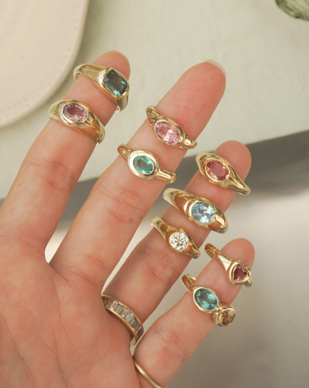Anillo Candy Turmalina 20