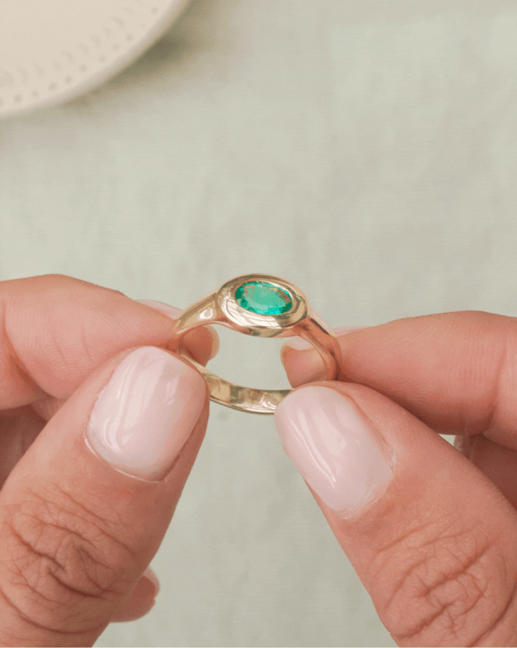 Anillo Candy Esmeralda 15