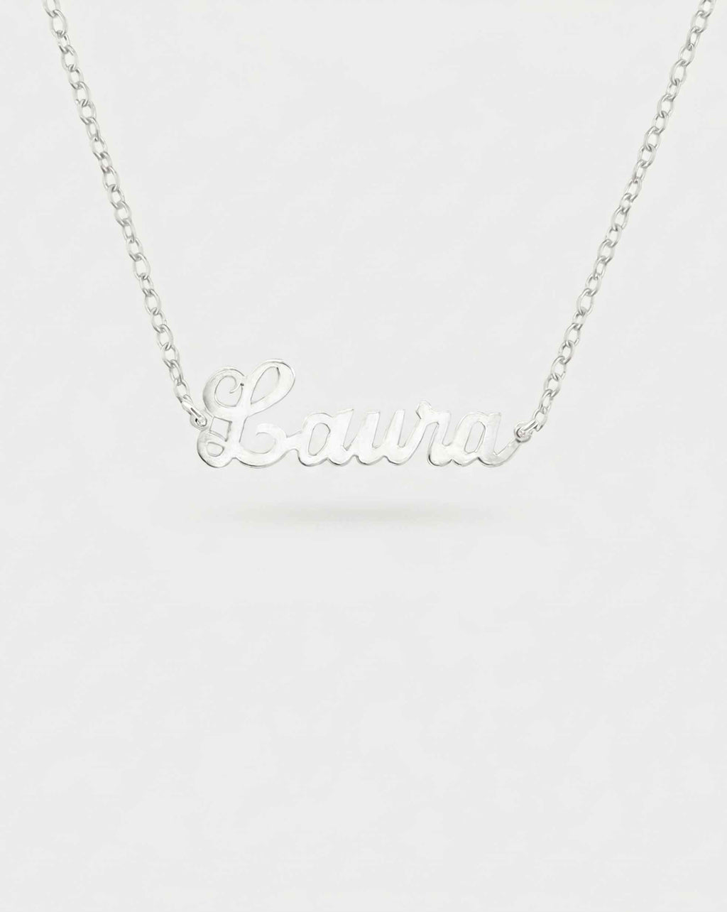 Silver Name Necklace