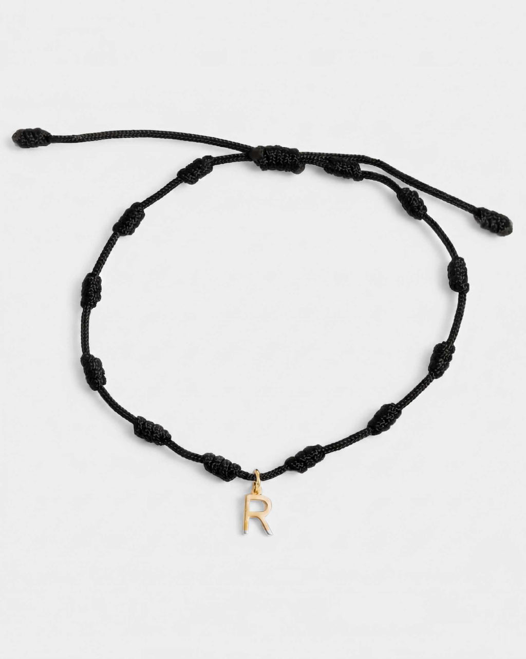 Pulsera Mini Letra Nuditos Oro