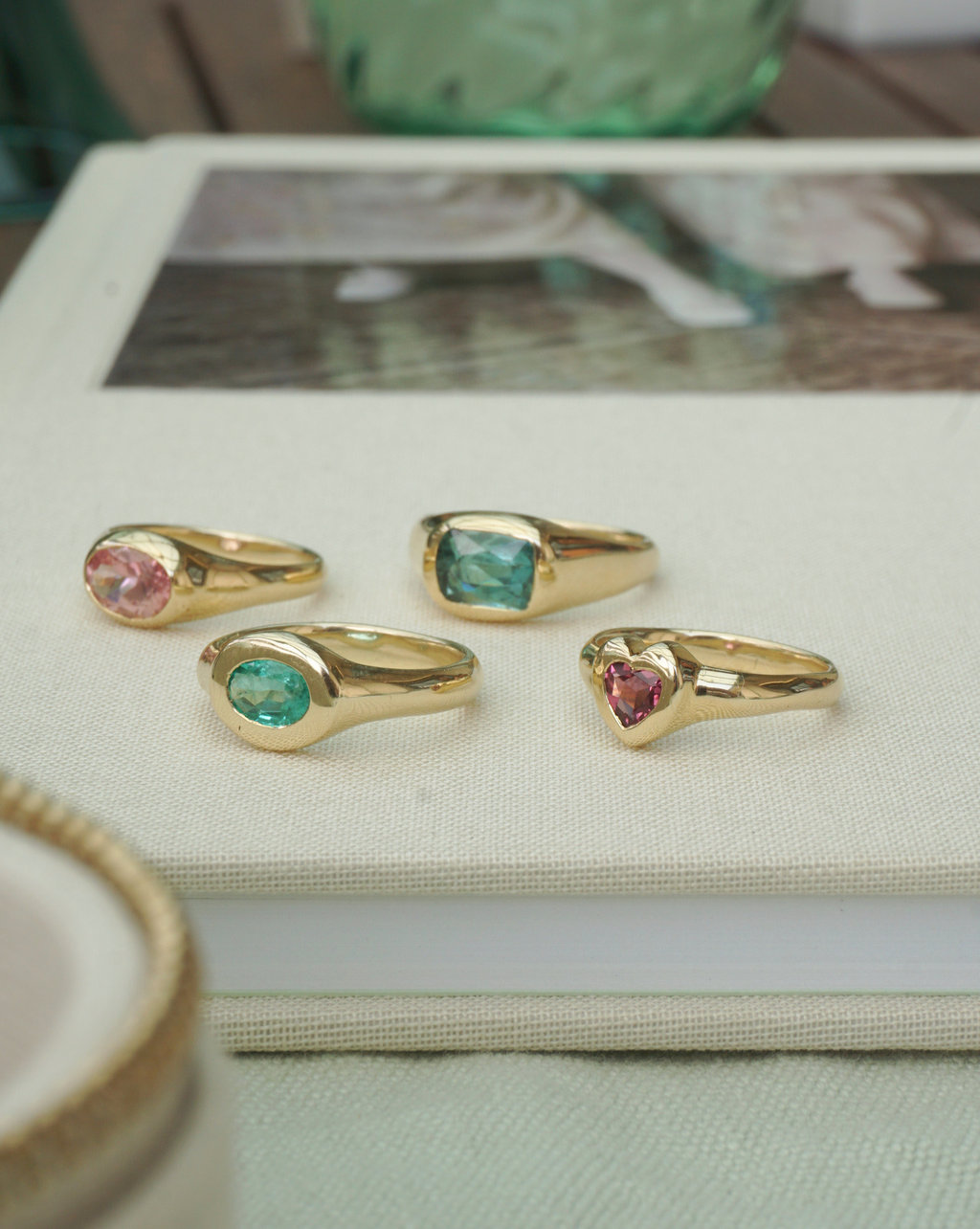 Anillo Candy Esmeralda 15