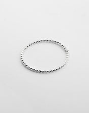 Cargar imagen en el visor de la galería, Anillo Cuerda Fina Plata