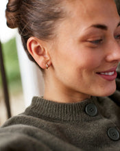 Upload image to gallery viewer, Rio Diamante Hoop Earrings