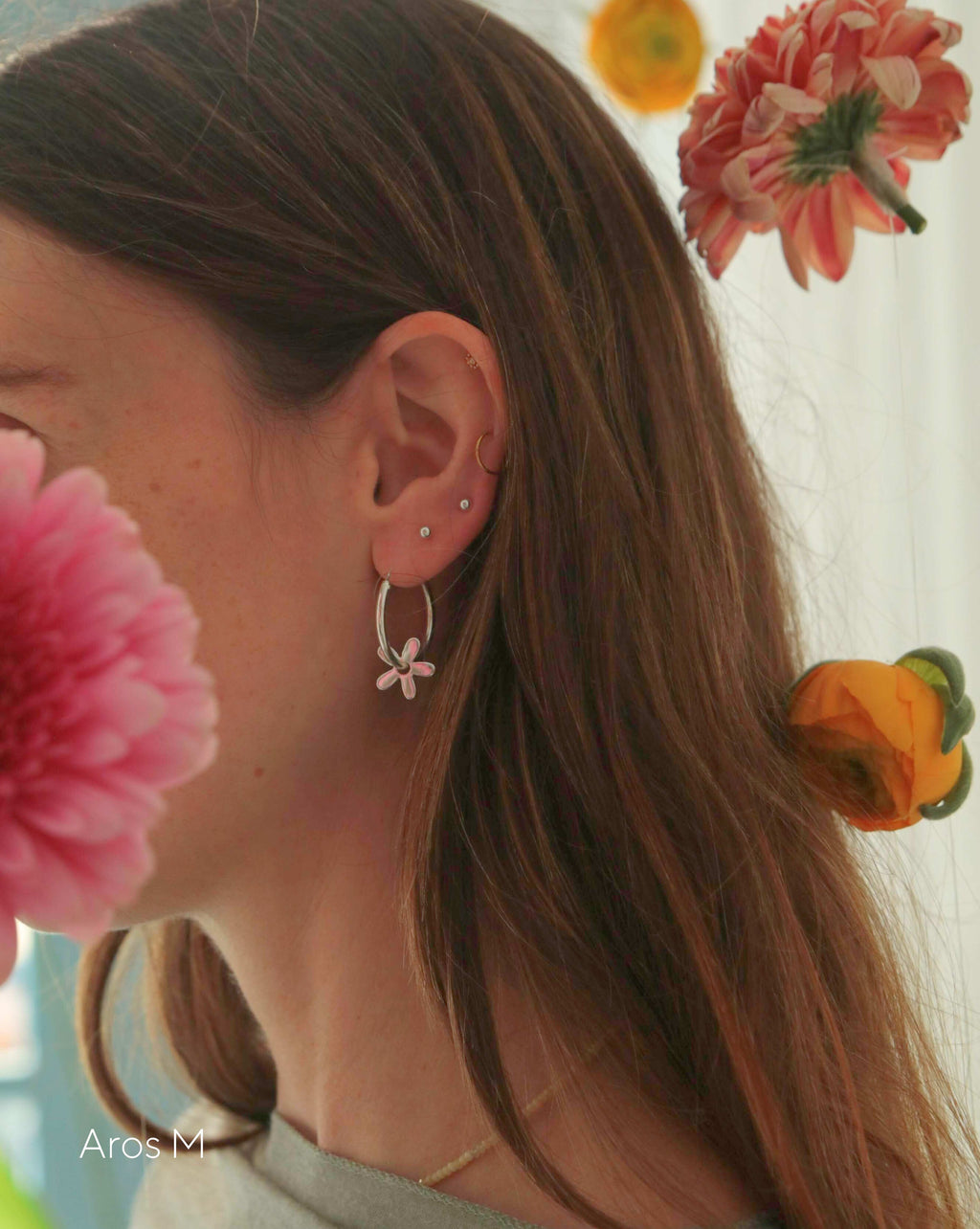 Boucles d'oreilles créoles C5