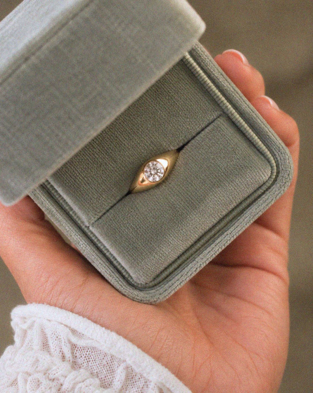 Anillo Candy Diamante 37