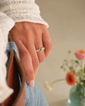 Upload image to gallery viewer, Diamond and Emerald Ring