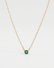 Cargar imagen en el visor de la galería, Collar Sunshine Esmeralda