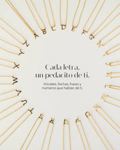 Upload image to gallery viewer, Gold Mini Letter Necklace