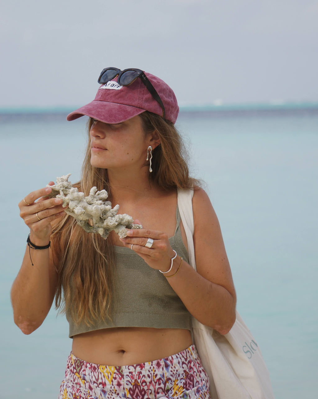 Pendientes Coral