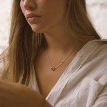 Upload image to gallery viewer, Moon Cobalt Calcite Necklace