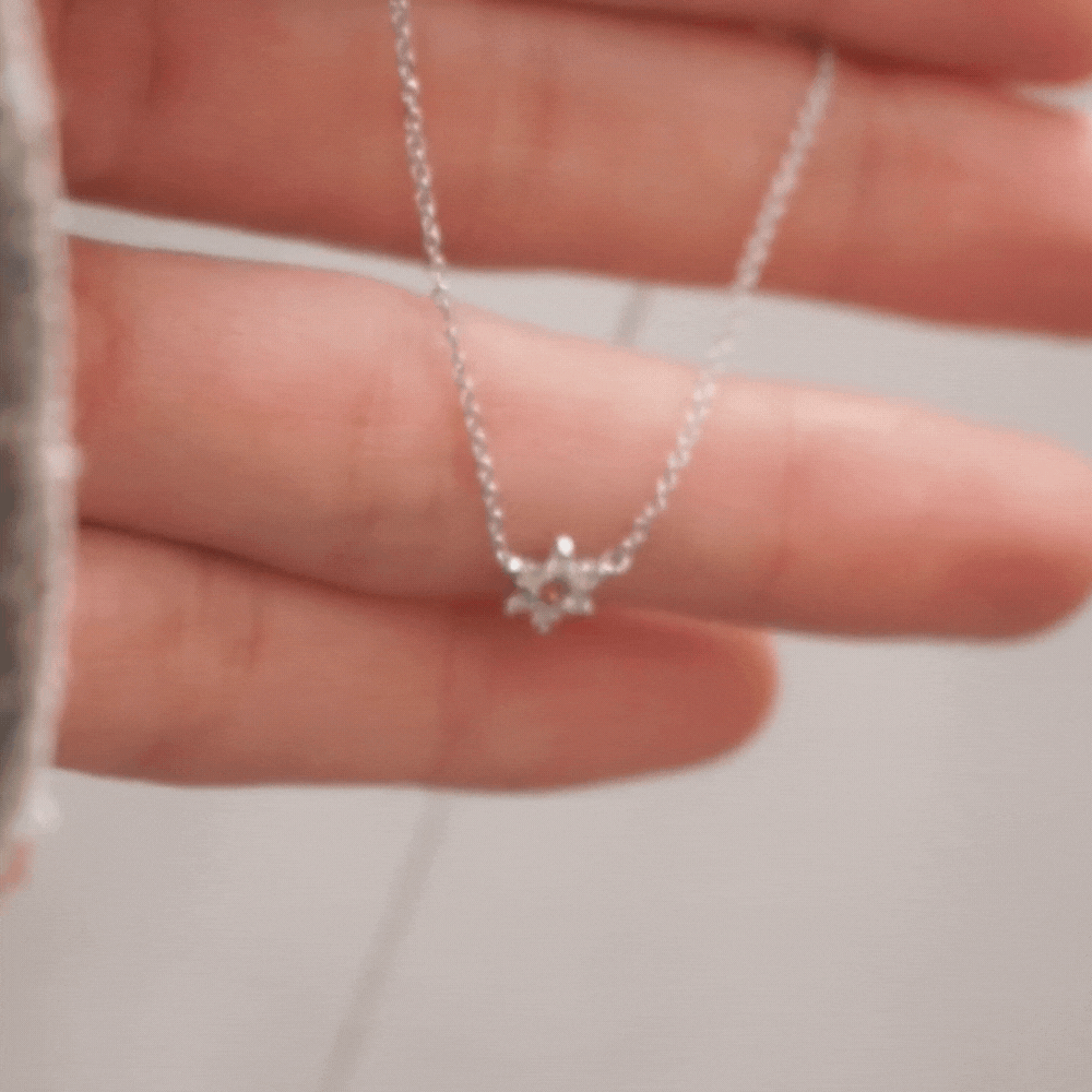 Collier chiné