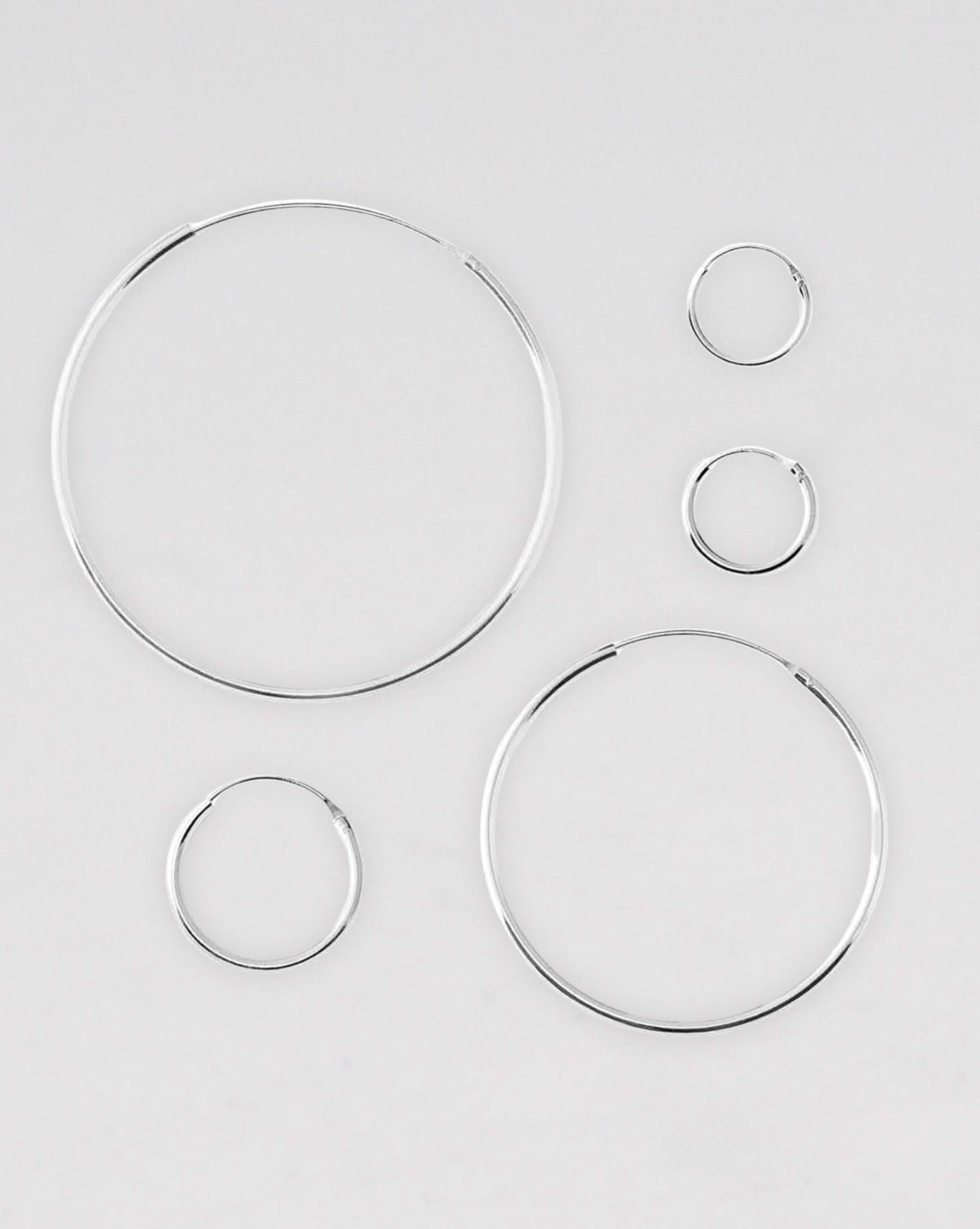 Pendientes Aros Plata