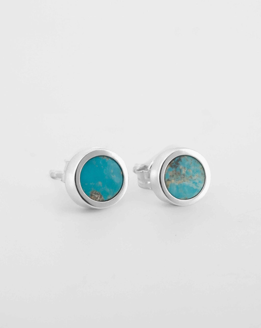 Moon Turquoise Earrings