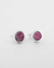 Upload image to gallery viewer, Moon Cobalt Calcite Earrings