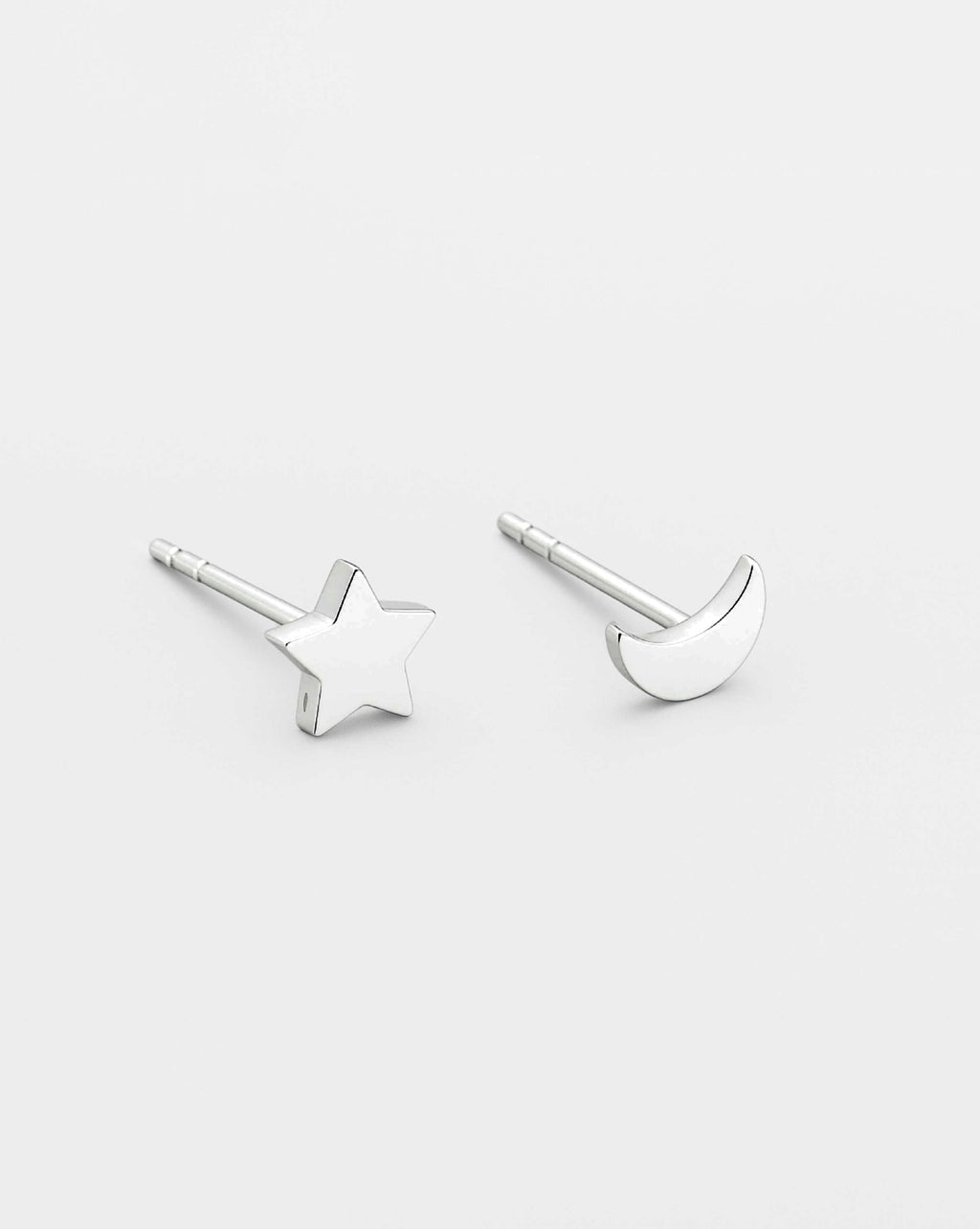 Star and Moon Earrings