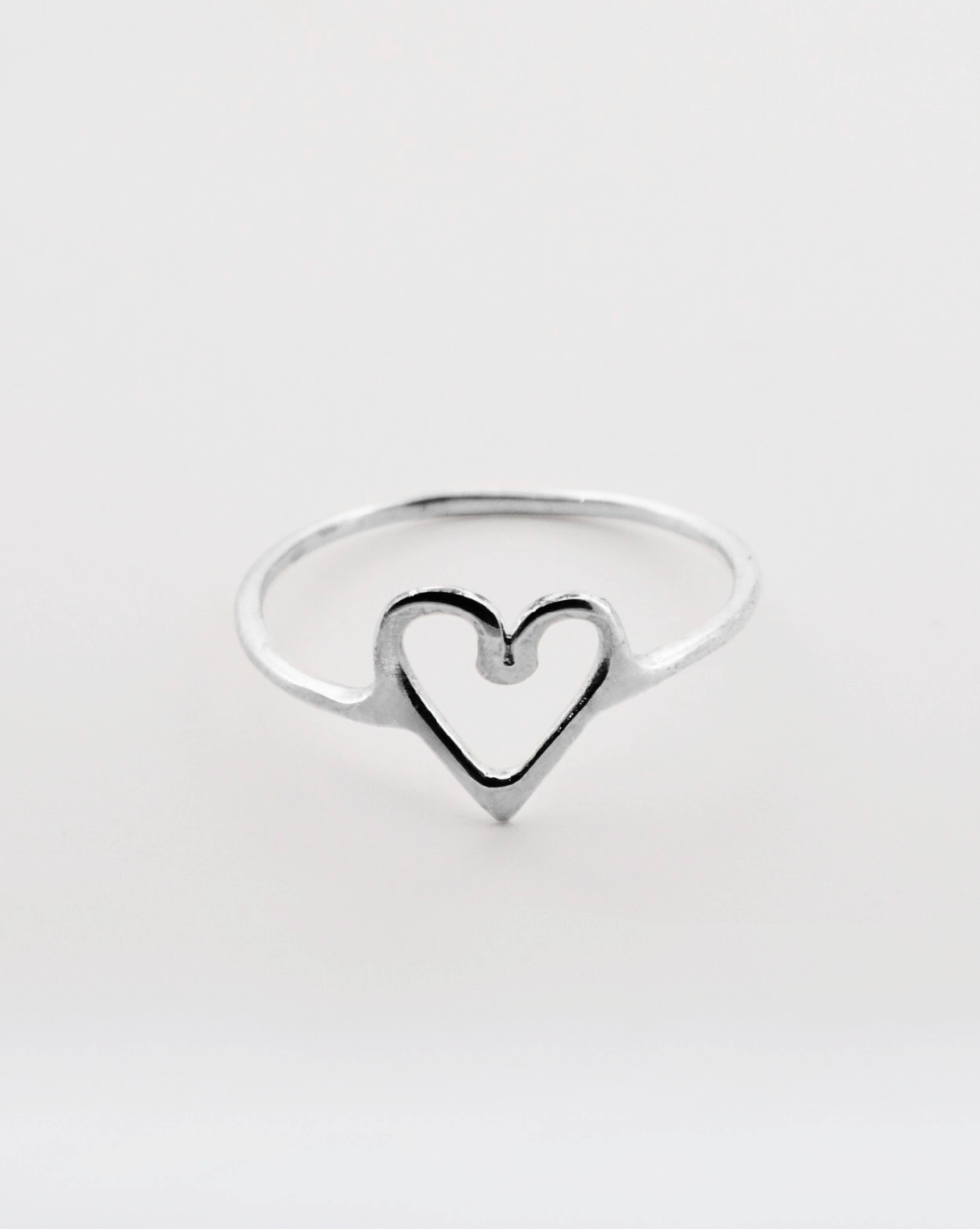 Anillo Corazón Fino