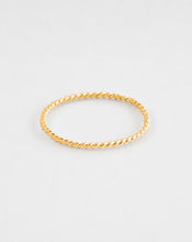 Upload image to gallery viewer, Fine Gold Rope Ring