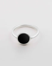 Cargar imagen en el visor de la galería, Anillo Moon Ónix